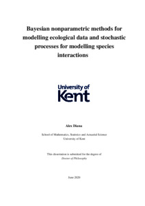 Bayesian Nonparametric Models for Modelling Ecological Data and ...