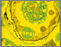 [thumbnail of Digital print of Ebru paper marbling, by Chloe Cooper,  containing QR code linking to music]